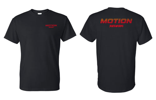 Red Fade Motion Raceworks Shirt 96-145 Small - 4XL-Motion Raceworks-Motion Raceworks