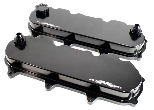 Gen V LT LV3 V6 Billet Valve Covers 11-121-Motion Raceworks-Motion Raceworks