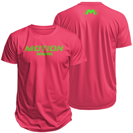 Pink 80's Fade Shirt - Motion Raceworks