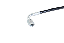 RIFE 3AN Black 72" Hose Straight/90° - Motion Raceworks