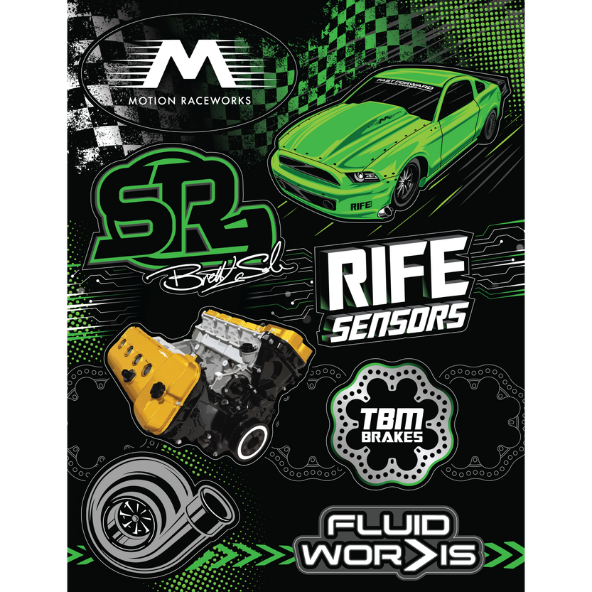 Motion Raceworks Stickers & Decals