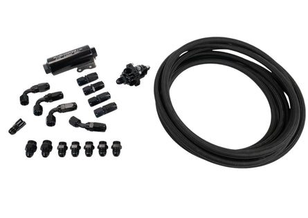 LS Extreme Swap Fuel System Plumbing Kit For Billet Hat Factory In Tank Pump - Motion Raceworks