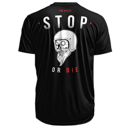 Stop or Die Skull Shirt TBM Brakes (Black) S-4X