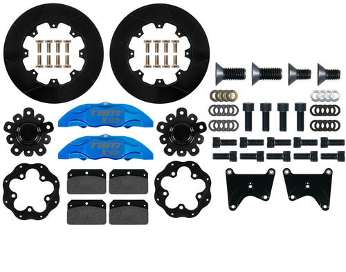 Mustang II XS3 Front Extreme Street Performance 12.19" Brake Kit-TBM Brakes-Motion Raceworks