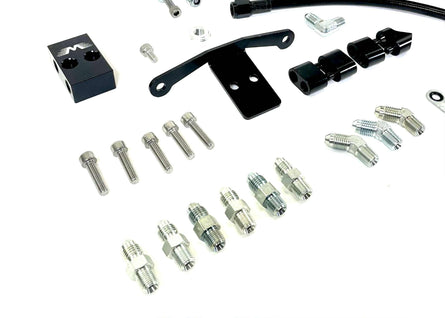 Motion Raceworks Steam Kit Coolant Crossover 2650 Supercharger - Motion Raceworks