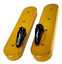 LS Xtra Clearance Race Gold Anodized Billet Valve Covers