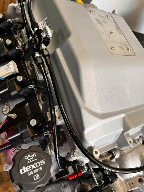 Motion Raceworks Steam Kit Coolant Crossover 2650 Supercharger - Motion Raceworks