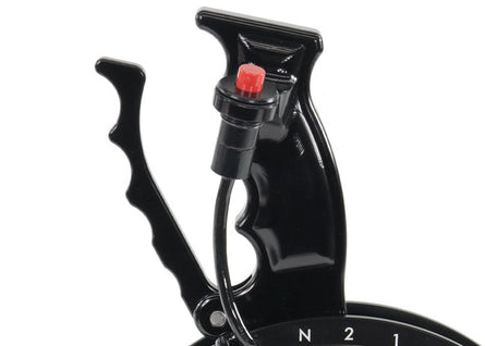 Operator Button Billet Grip Insert Set Black 16-144-04 (Button Not Included) - Motion Raceworks