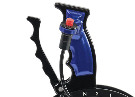 Operator Button Billet Grip Insert Set Blue 16-144-08 (Button Not Included) - Motion Raceworks