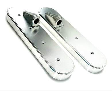 LS Xtra Clearance Race Bare Billet Valve Covers - Motion Raceworks