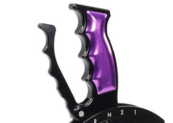 Operator Billet Grip Insert Set Purple Anodized 16-143-05