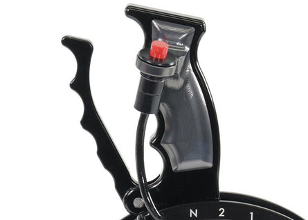 Operator Button Billet Grip Insert Set Gun Metal Gray 16-144-01 (Button Not Included) - Motion Raceworks