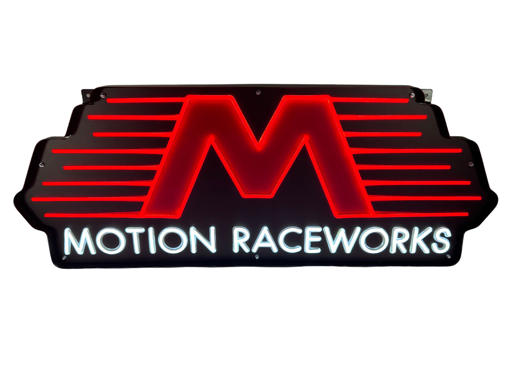 Motion Raceworks LED Neon Shop Sign 40"x16" - Motion Raceworks