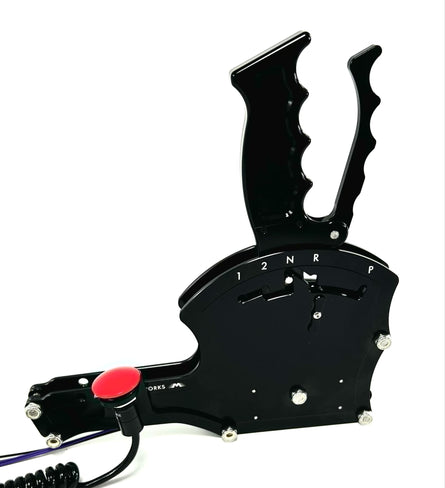 Operator Series Driver Side (RH) Button Mount for Rear Exit Cable Shifter - Motion Raceworks