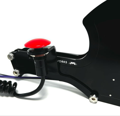 Operator Series Driver Side (RH) Button Mount for Rear Exit Cable Shifter - Motion Raceworks