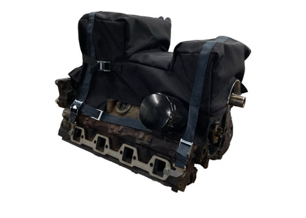 Motion Raceworks SBF Engine Diaper for Dual Sump for Moroso 20534 / 20520 and similar Oil Pan - Motion Raceworks