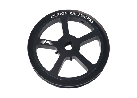 Motion Raceworks 56 Tooth 10mm wide (8mm HTD) Pulley for 5/8" Keyed Shaft - Motion Raceworks