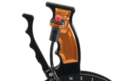 Operator Button Billet Grip Insert Set Orange 16-144-12 (Button Not Included) - Motion Raceworks