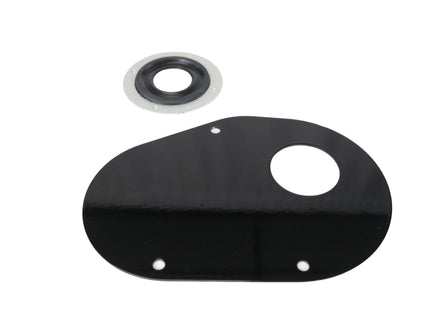 Foxbody Steering Column Firewall Plate w/ Grommet for 1.25" OD 15-10002 - Motion Raceworks