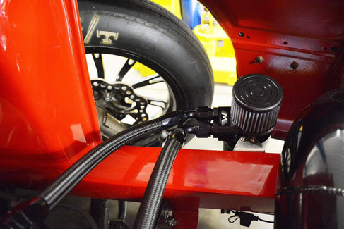 Top Loader Billet Oil Catch Can (Dual 10AN Port) 32-100-Motion Raceworks-Motion Raceworks