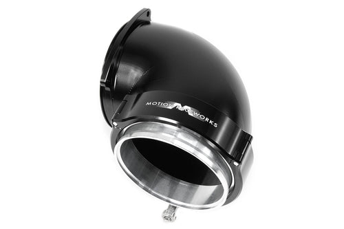 Attachment Only: High Flow 90° Tight Radius 4" Quick Seal for ICON 102mm-Motion Raceworks-Motion Raceworks