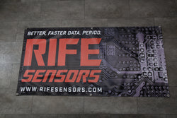RIFE Sensors Shop Banner 3'x6'-RIFE-Motion Raceworks