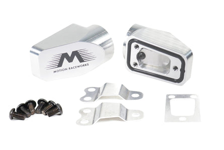 Motion Raceworks Billet Valve Cover Breathers Clear Anodized (Pair) 32-120 PAIR-Motion Raceworks-Motion Raceworks