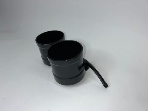 Operator Series Dual Billet Cup Holder Attachment for Rear Exit Cable Shifter-Motion Raceworks-Motion Raceworks