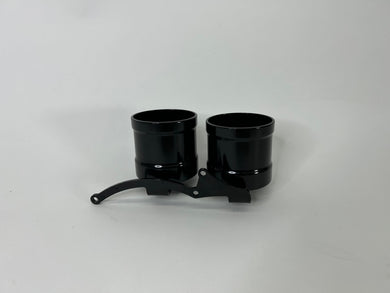 Operator Series Dual Billet Cup Holder Attachment for Rear Exit Cable Shifter-Motion Raceworks-Motion Raceworks