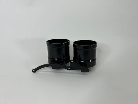 Operator Series Dual Billet Cup Holder Attachment for Rear Exit Cable Shifter-Motion Raceworks-Motion Raceworks