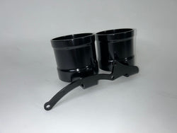 Operator Series Dual Billet Cup Holder Attachment for Rear Exit Cable Shifter-Motion Raceworks-Motion Raceworks