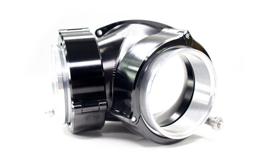Attachment Only: Billet 'Y' Connection Dual 35° w/ Built in 3" Quick Seals for ICON 92mm Throttle Body 10-13015BLK-Motion Raceworks-Motion Raceworks
