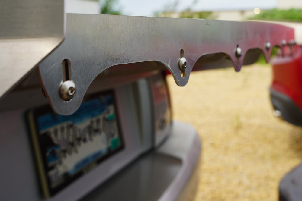 1999-04 New Edge Mustang Strutless 15" Aluminum Drag Wing w/ Adjustable Wicker 31-200-Motion Raceworks-Motion Raceworks