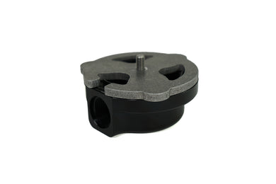 Billet Fuel Sump -12 ORB Single Outlet by Motion Raceworks 27-160-Motion Raceworks-Motion Raceworks