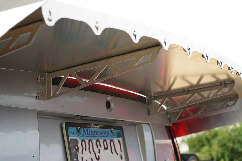 1999-04 New Edge Mustang Strutless 15" Aluminum Drag Wing w/ Adjustable Wicker 31-200-Motion Raceworks-Motion Raceworks