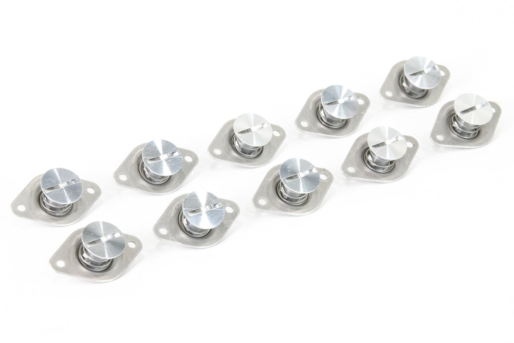 7/16 Bare Aluminum Dzus Fastener, Self Eject (10 Pack)-Motion Raceworks-Motion Raceworks