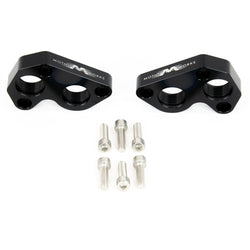 Motion Raceworks Black Anodized LS Remote Mount Water Block Pump Adapters -12AN-Motion Raceworks-Motion Raceworks