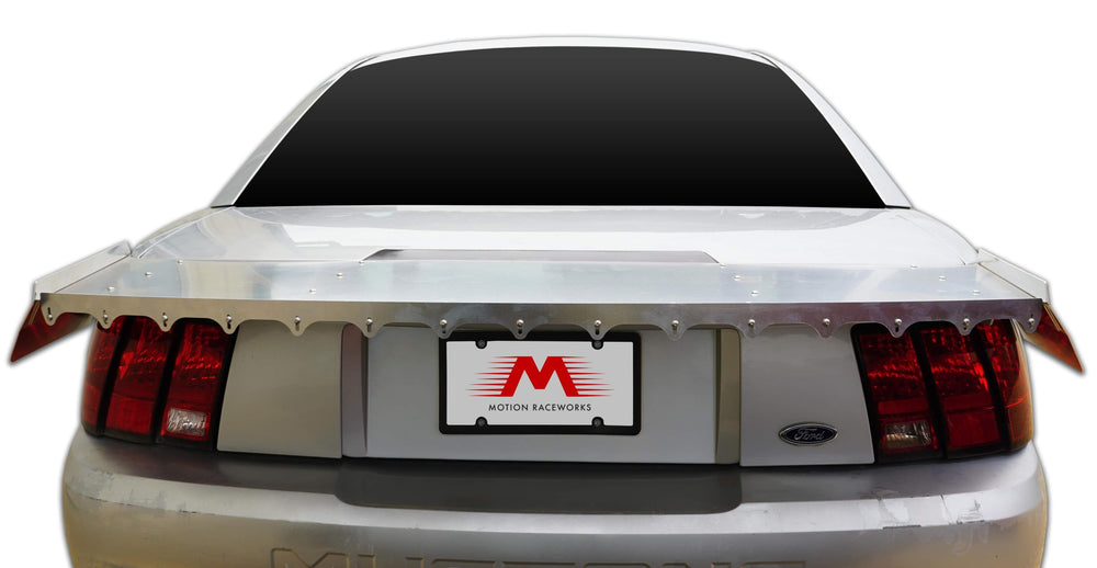 1999-04 New Edge Mustang Strutless 15" Aluminum Drag Wing w/ Adjustable Wicker 31-200-Motion Raceworks-Motion Raceworks
