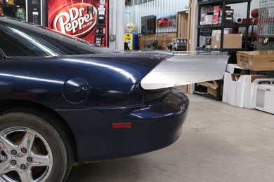 1993-2002 4th Gen Camaro 15" Strutless Drag Wing w/ Adjustable Wicker 31-180-Motion Raceworks-Motion Raceworks
