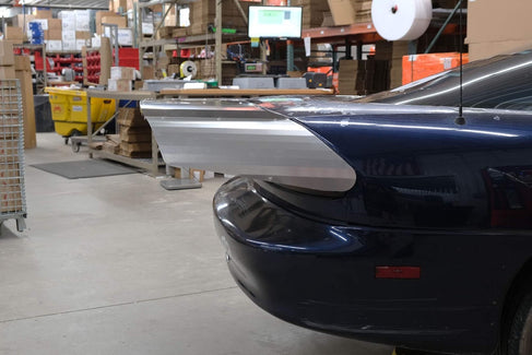 1993-2002 4th Gen Camaro 15" Strutless Drag Wing w/ Adjustable Wicker 31-180-Motion Raceworks-Motion Raceworks