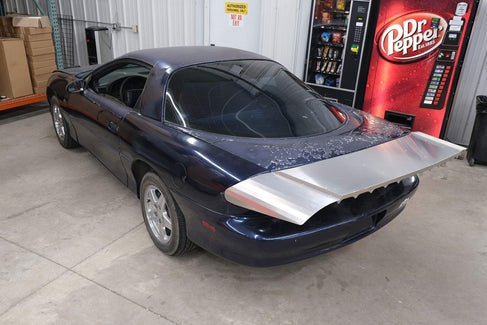 1993-2002 4th Gen Camaro 15" Strutless Drag Wing w/ Adjustable Wicker 31-180-Motion Raceworks-Motion Raceworks