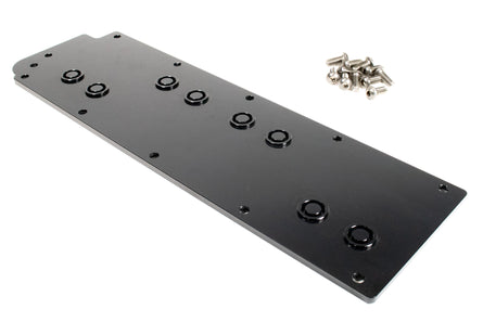 Motion Billet Gen 4 Billet Valley Cover (Black Anodized) 10-10033BLK-Motion Raceworks-Motion Raceworks