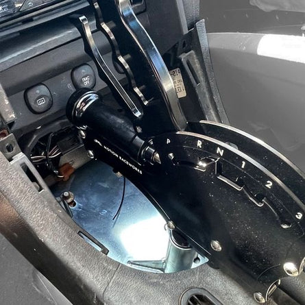 1979-2004 Mustang Operator Shifter Mounting Plate Factory Manual Trans-Motion Raceworks-Motion Raceworks