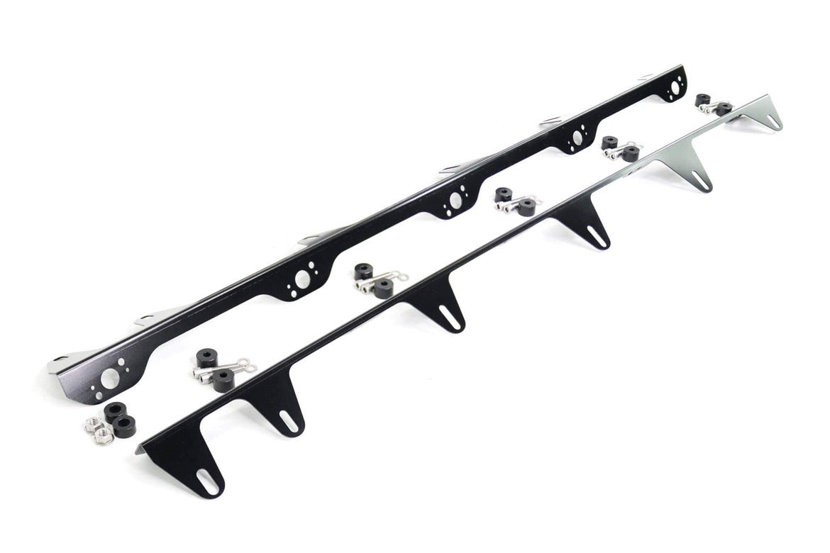 Motion Raceworks 98-02 Camaro Dzus Hood Side Rails (Black Anodized) 30