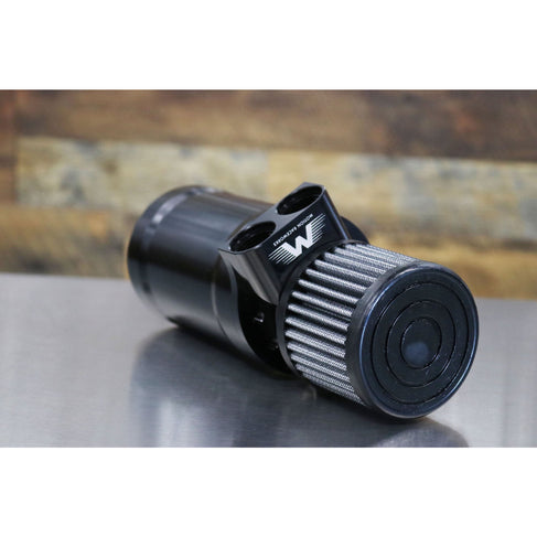 Top Loader Billet Oil Catch Can (Dual 10AN Port) 32-100-Motion Raceworks-Motion Raceworks