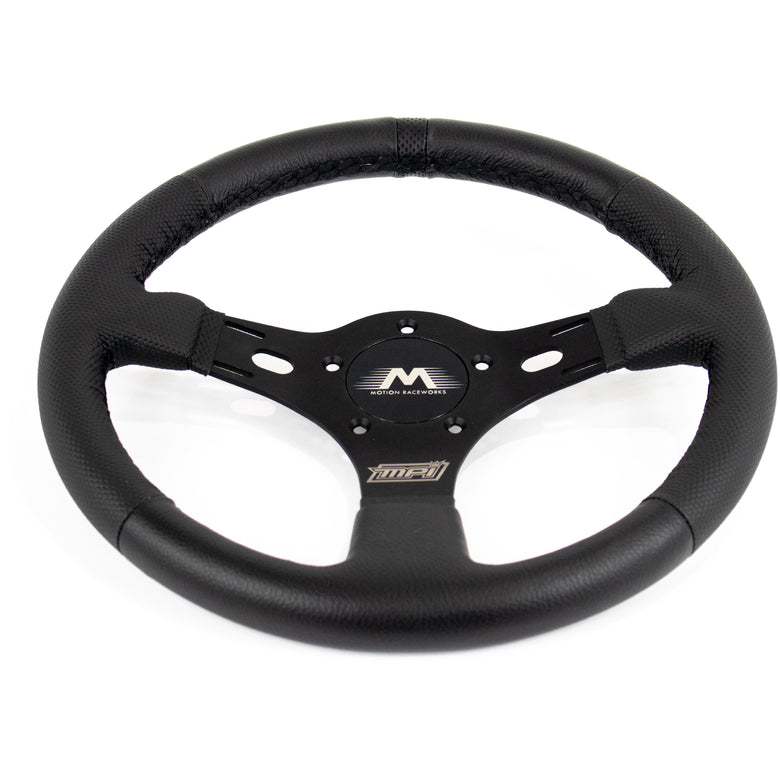Motion Raceworks MPI Race Steering Wheel All Black MPI-DRG-R513-BLK-MR