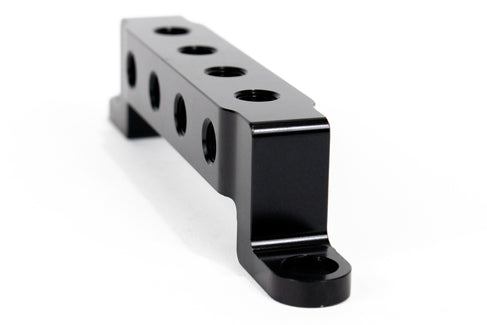 Motion Raceworks 4 Port Billet Remote Sensor Block 18-10004-Motion Raceworks-Motion Raceworks
