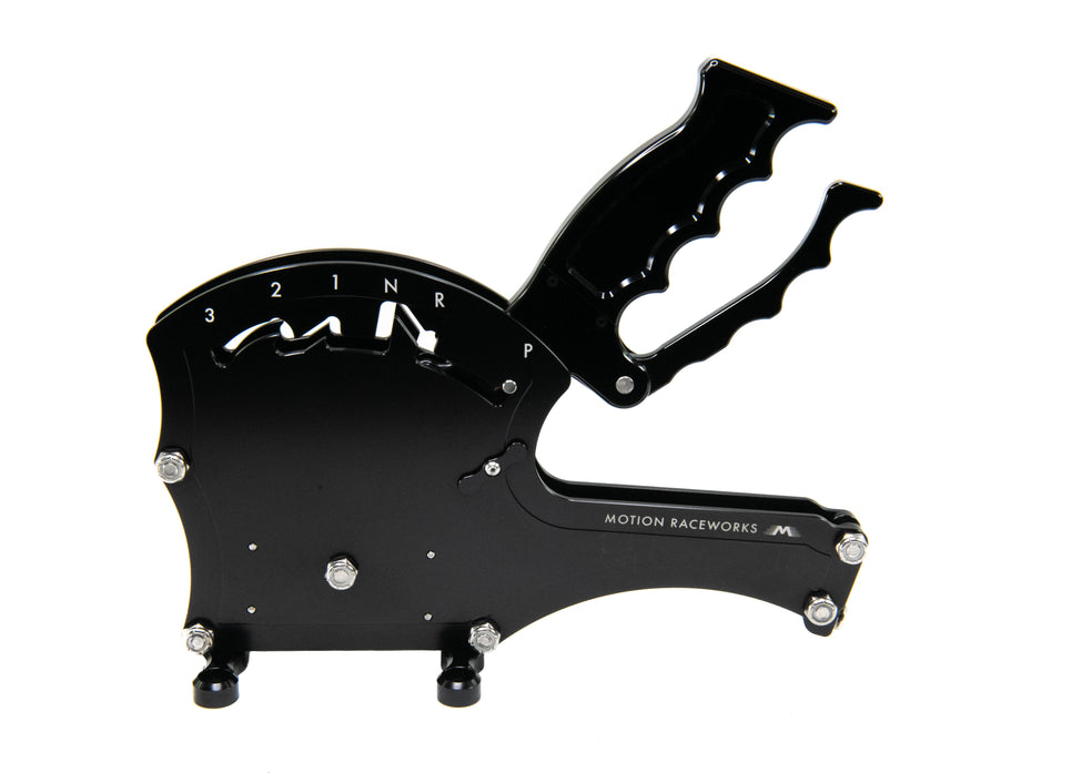 TH350 3 Speed Reverse Pattern Operator Series Billet Shifter Front Exi ...