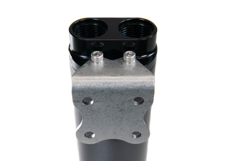 Motion Raceworks Single 12ORB Inlet/Dual 10ORB Outlet Post Fuel Filter w/ Mount (10 Micron) 27-170-Motion Raceworks-Motion Raceworks