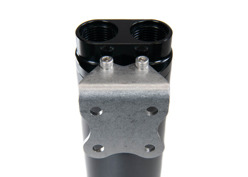 Motion Raceworks Single 12ORB Inlet/Dual 10ORB Outlet Post Fuel Filter w/ Mount (10 Micron) 27-170-Motion Raceworks-Motion Raceworks